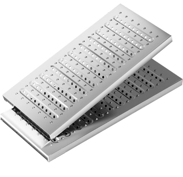 新丰不锈钢沟盖板展示